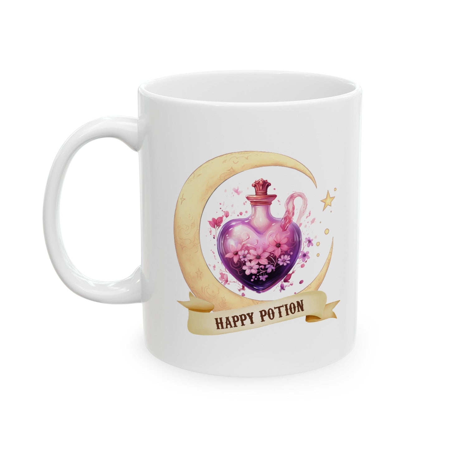 Happy Potion Ceramic Mug, 11oz