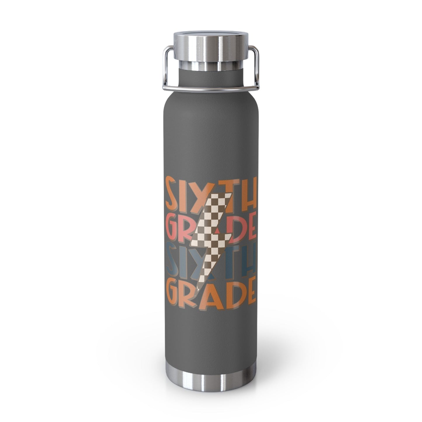 Sixth Grade Copper Vacuum Insulated Bottle, 22oz