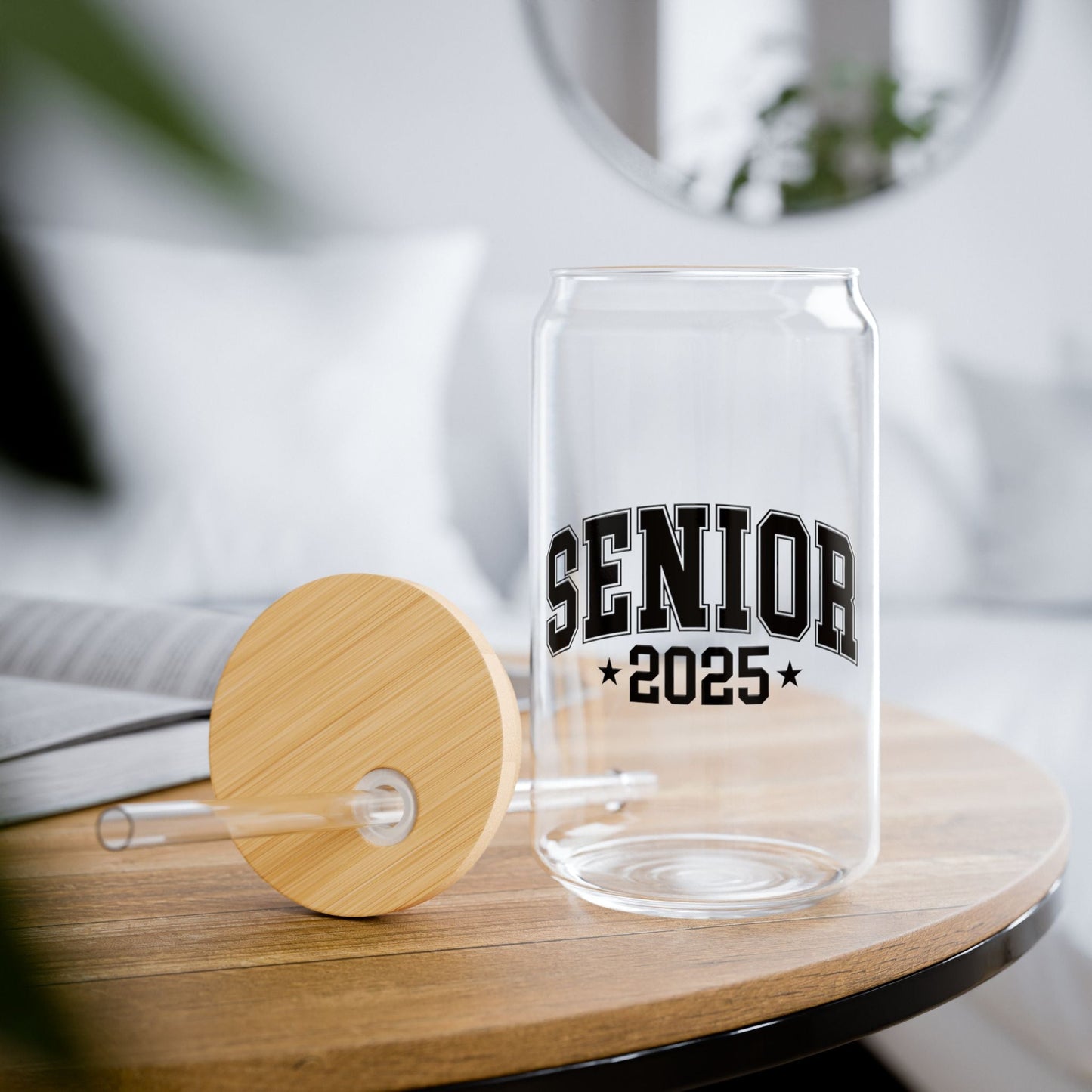 Senior 2025 Sipper Glass, 16oz