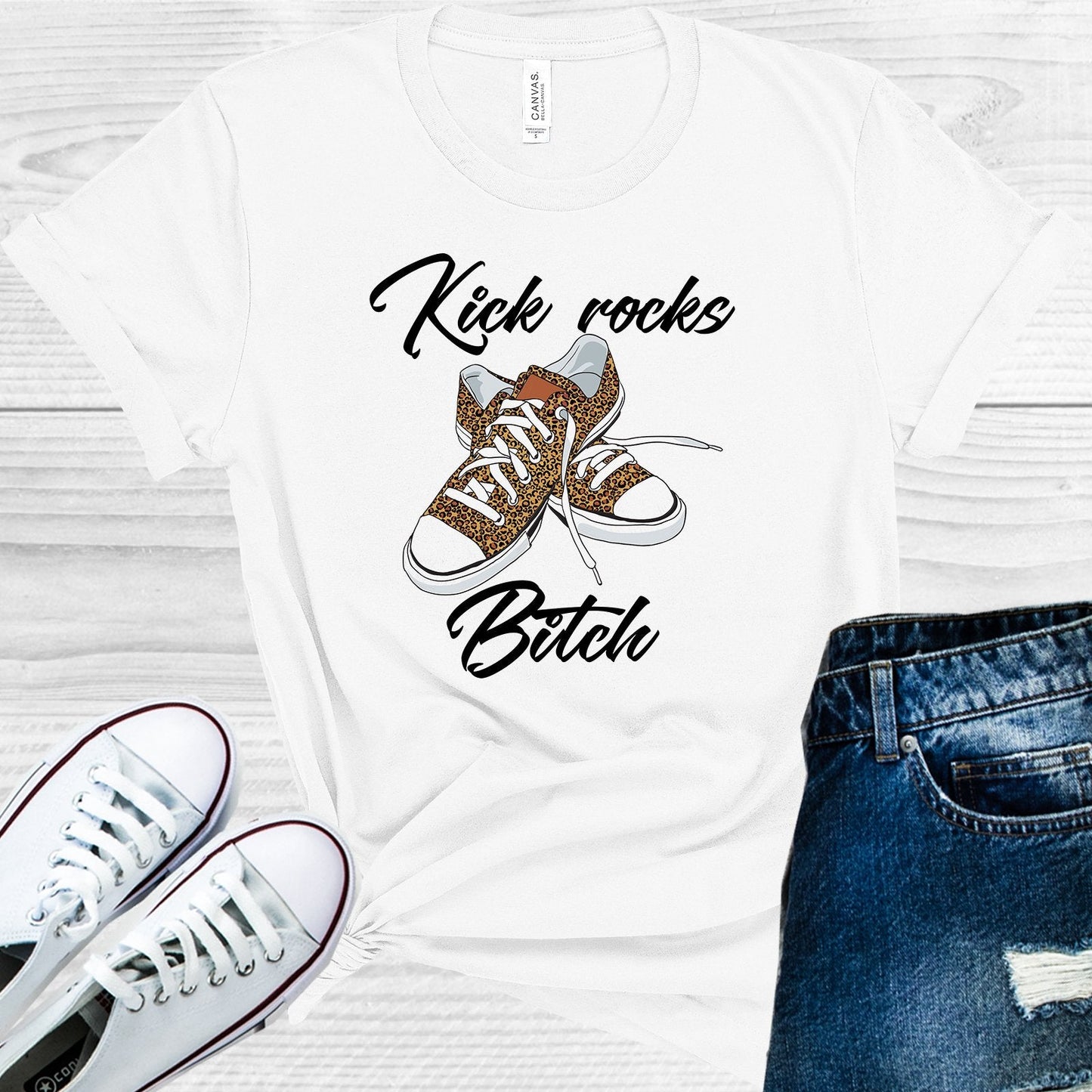 Kick Rocks B**** Graphic Tee
