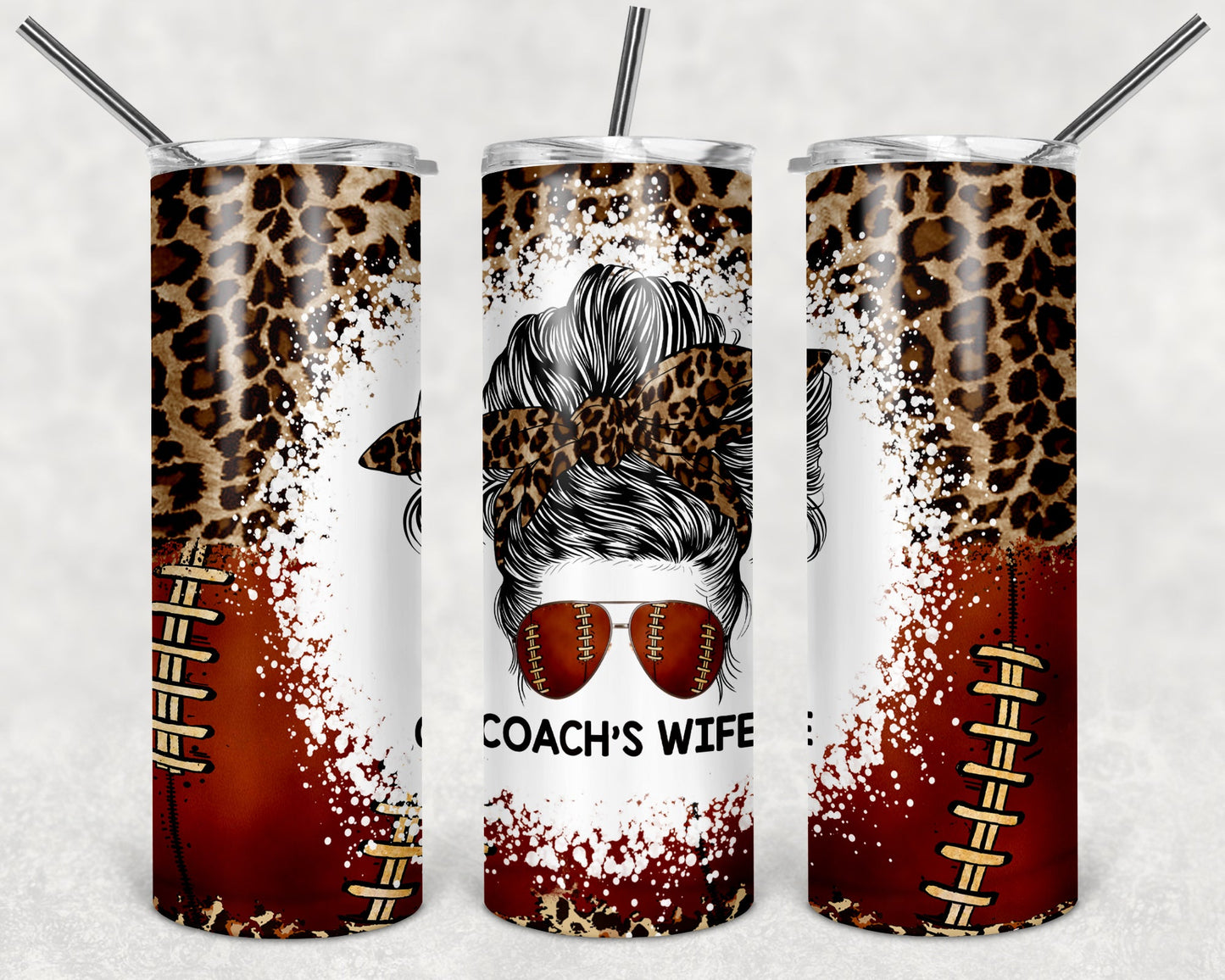 Coach's Wife 20 oz Skinny Tumbler
