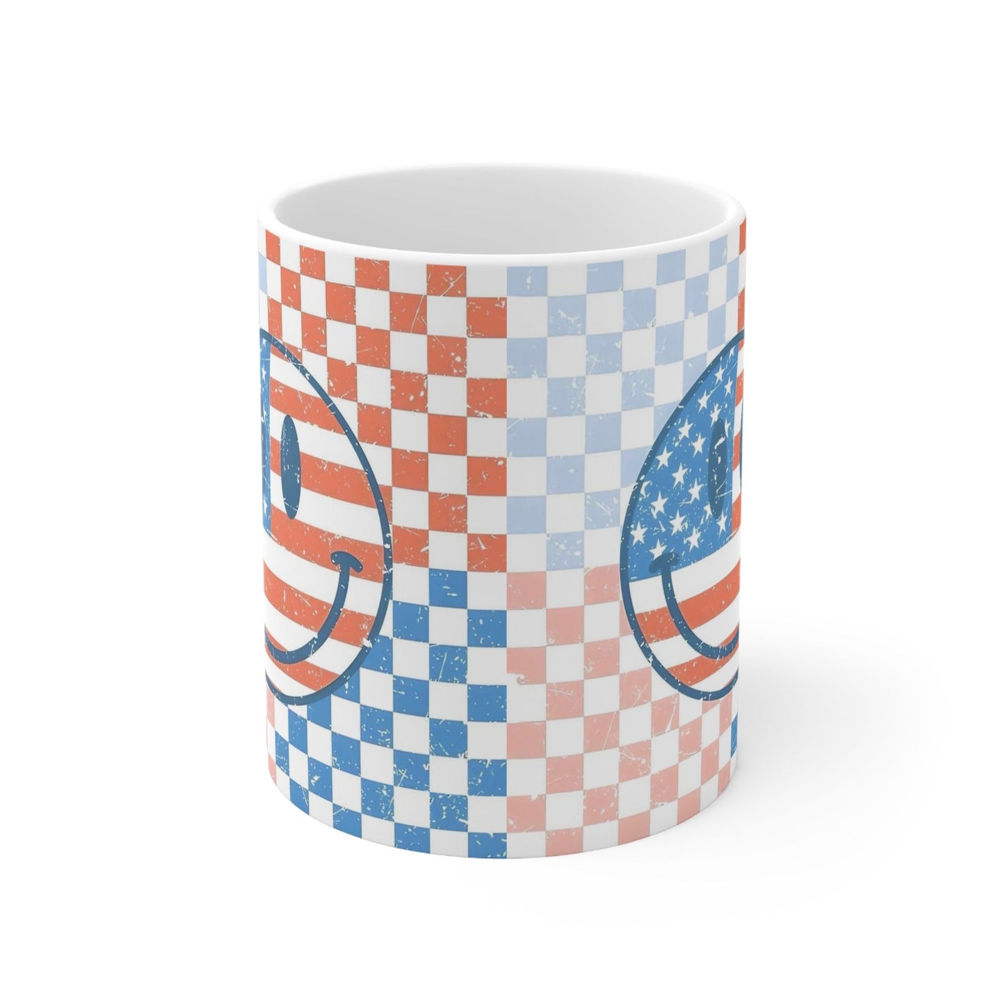 Patriotic Smile  Mug 11oz