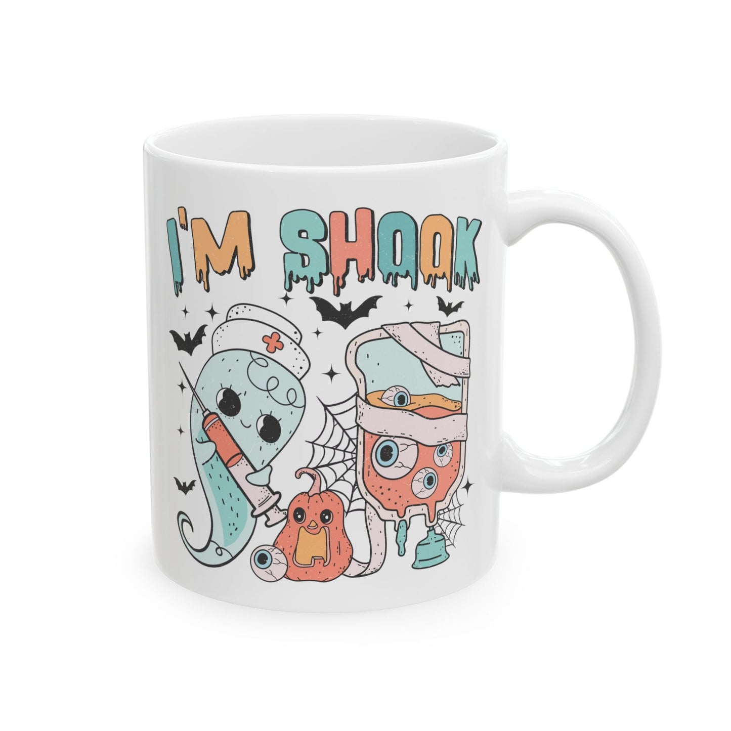 I’m Shook Ceramic Mug, (11oz, 15oz)