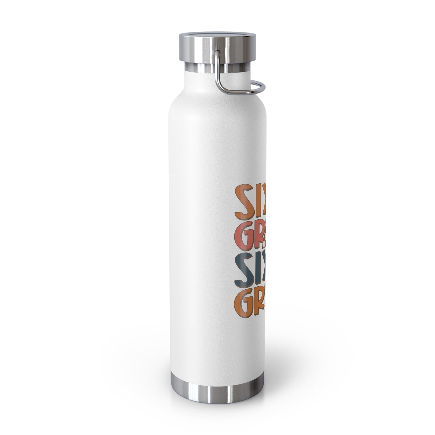 Sixth Grade Copper Vacuum Insulated Bottle, 22oz