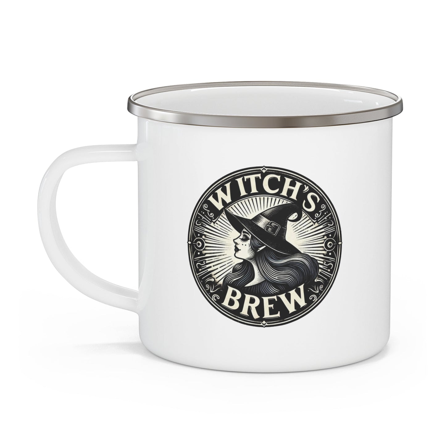 Witch’s Brew Enamel Camping Mug