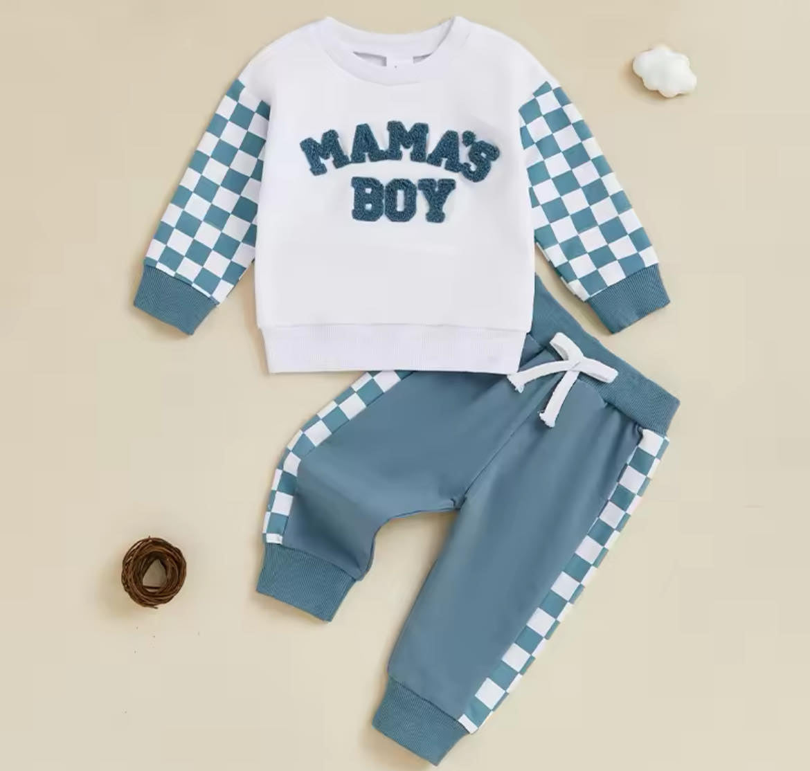 PREORDER: Mama's Boy Patch Checker Set 1.20.25