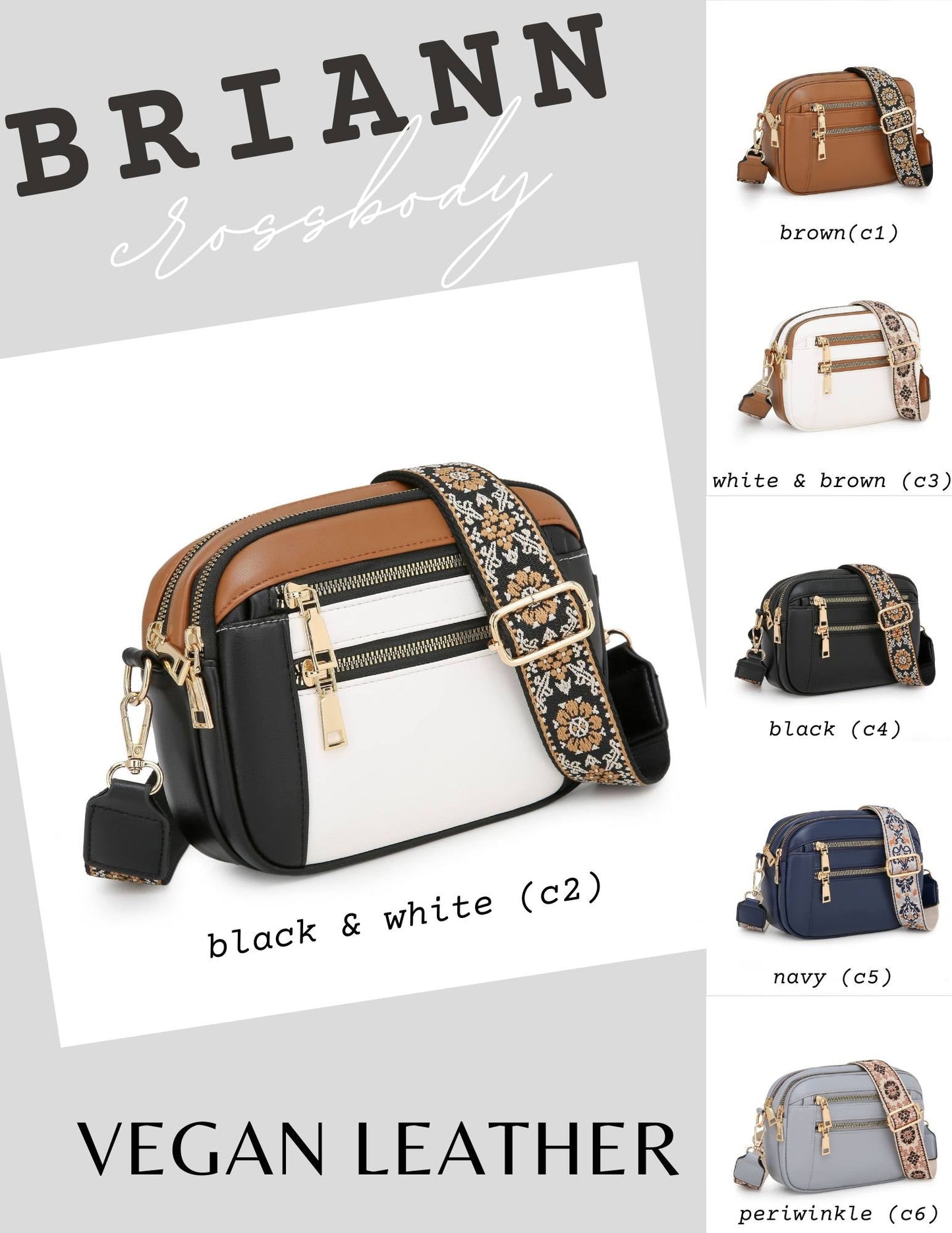 PREORDER: New Design Briann Crossbody 11.11.24