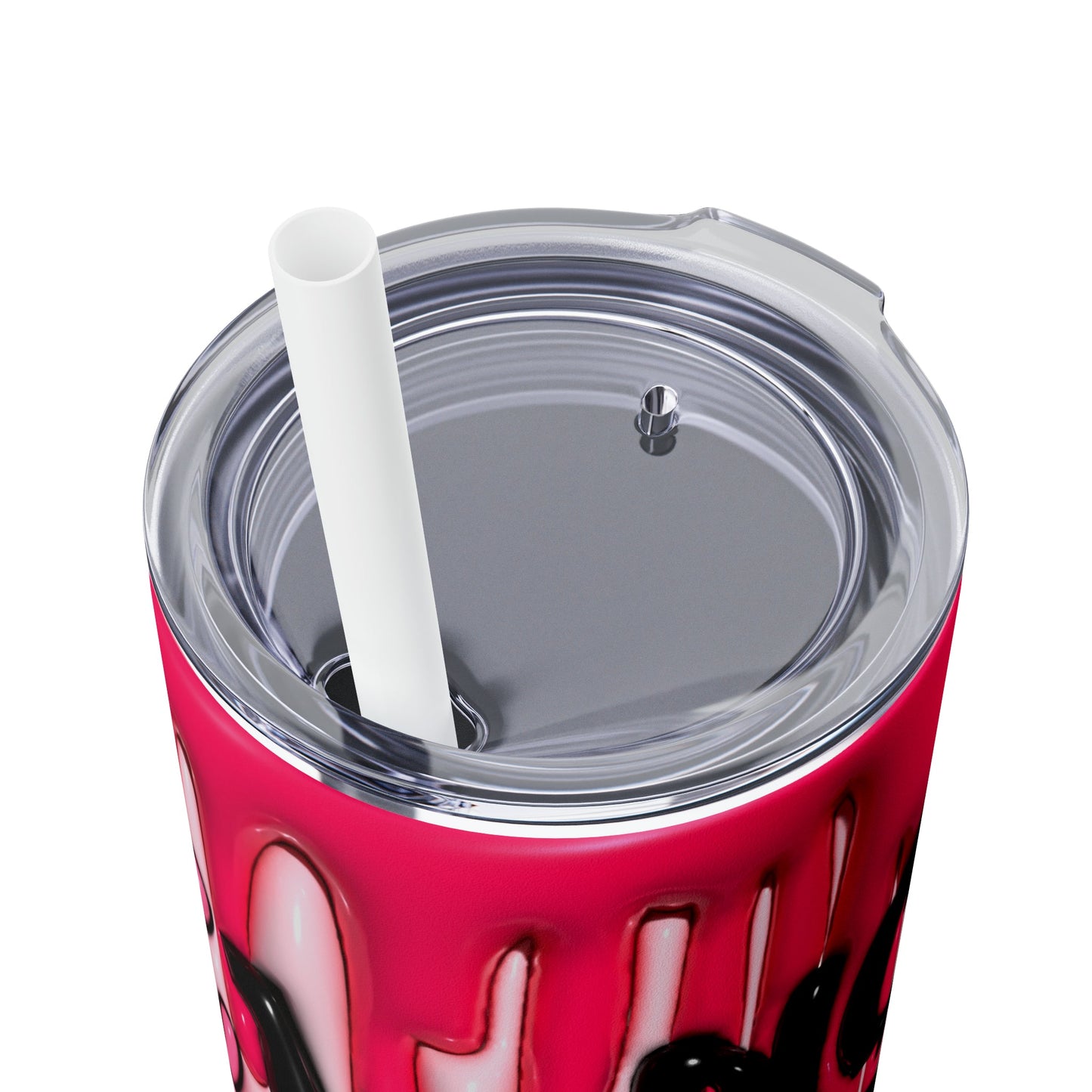 Inflated No You Hang Up Skinny Tumbler with Straw, 20oz