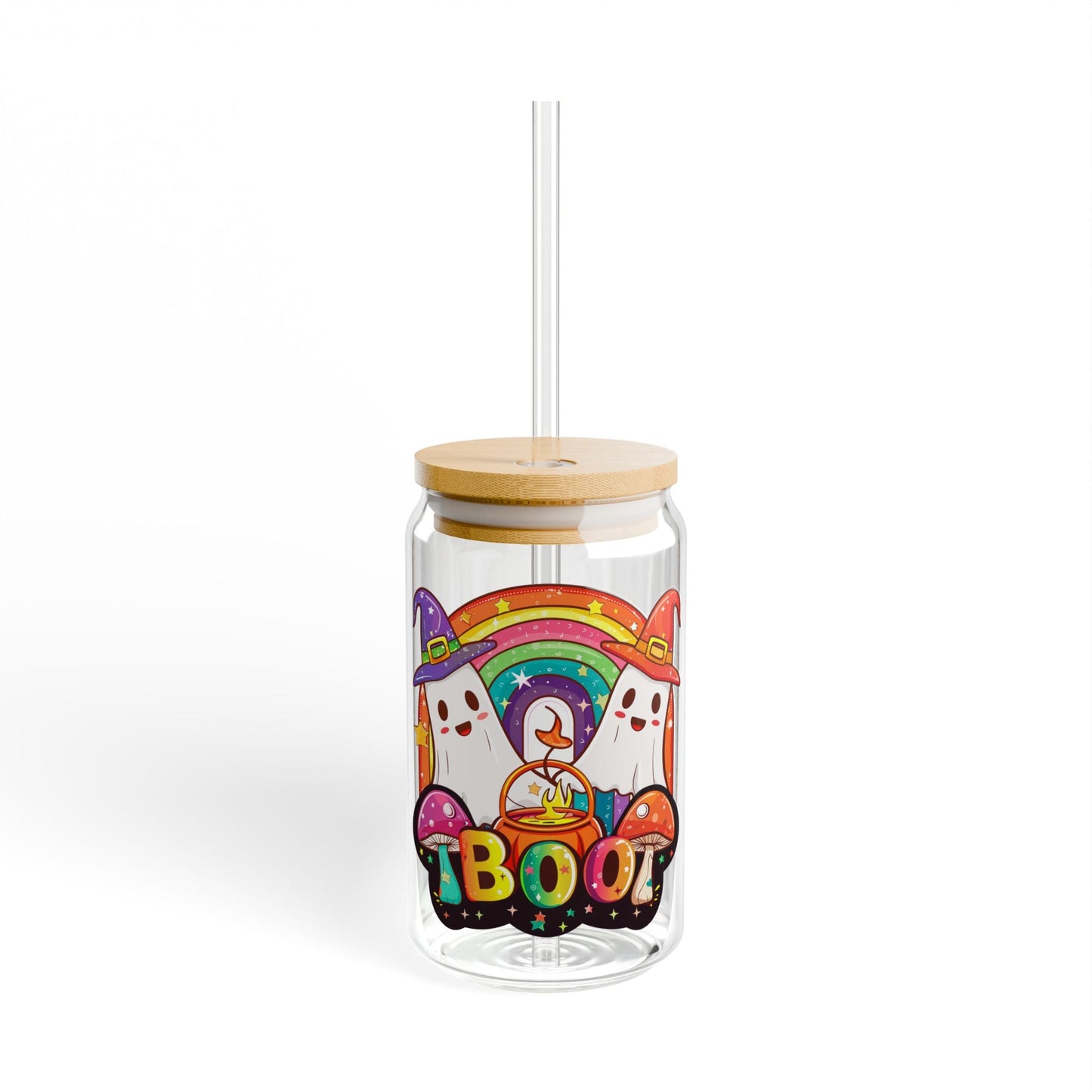 Groovy Boo Sipper Glass, 16oz