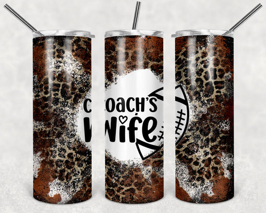 Coach's Wife 20 oz Skinny Tumbler