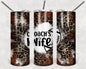 Coach's Wife 20 oz Skinny Tumbler