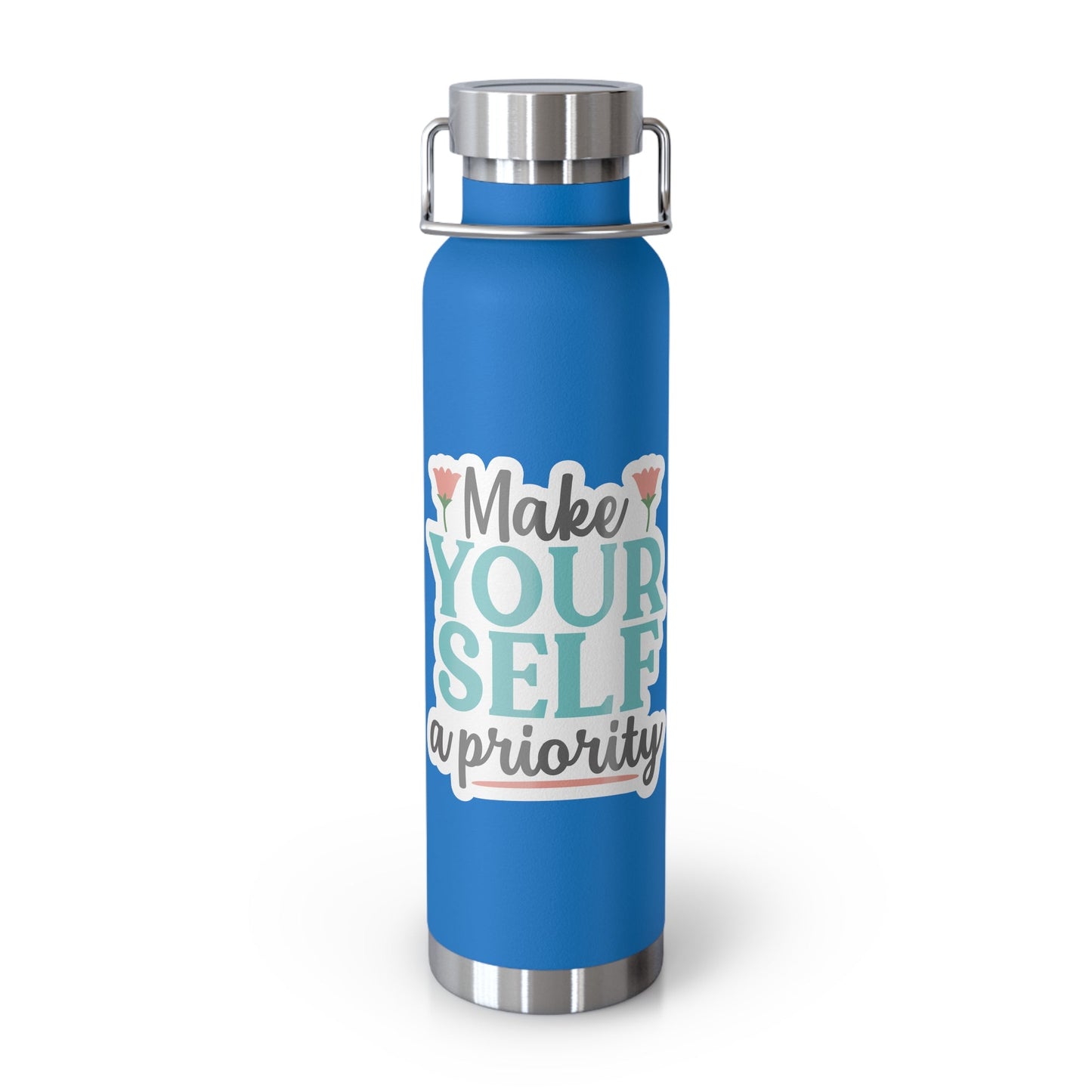 Make Yourself A Priority Copper Vacuum Insulated Bottle, 22oz