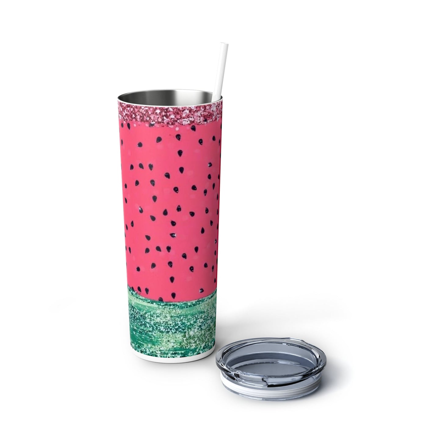 Pretty Watermelon Skinny Tumbler