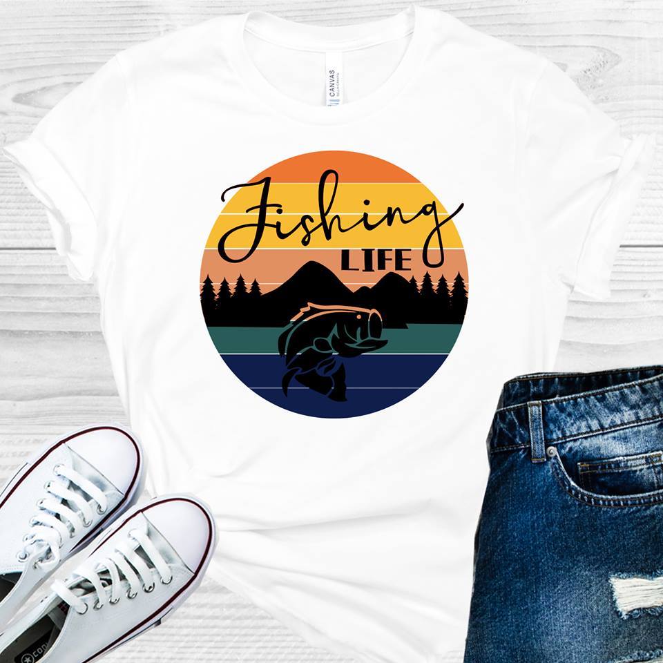 Fishing Life Graphic Tee