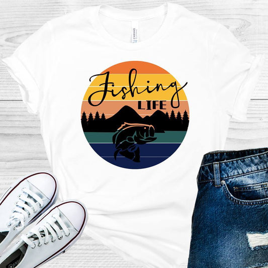 Fishing Life Graphic Tee