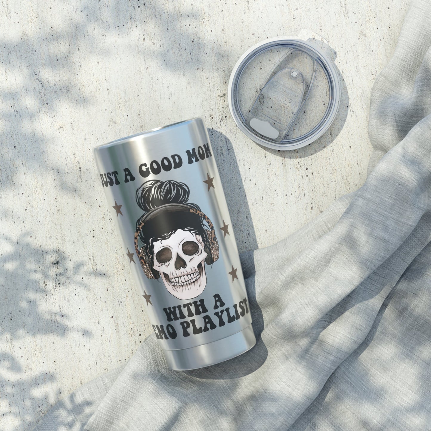 Just A Good Mom With A Emo Playlist Vagabond 20oz Tumbler