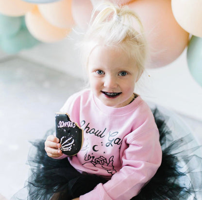 PINK Ghoul Gang Pullover