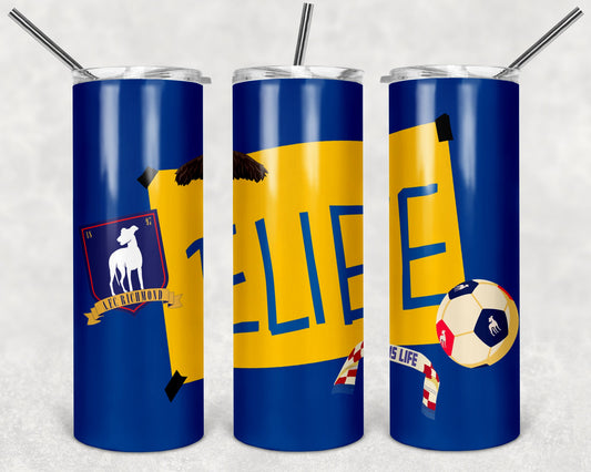 Believe Ted Lasso 20 oz Skinny Tumbler