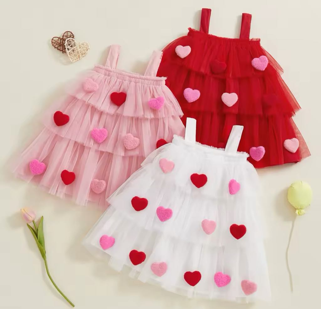 PREORDER: The May Trier Tulle Heart Dress 12.30.24