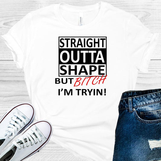 Straight Outta Shape Graphic Tee
