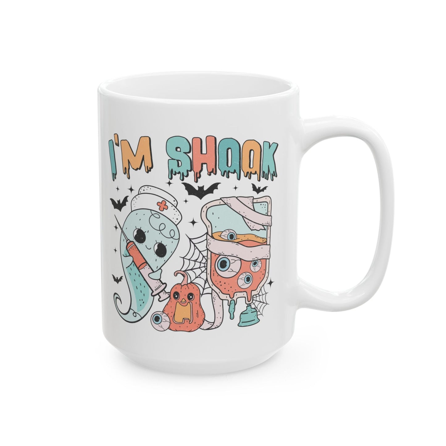 I’m Shook Ceramic Mug, (11oz, 15oz)