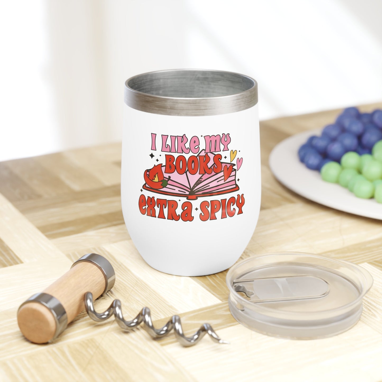 Extra Spicy Chill Wine Tumbler