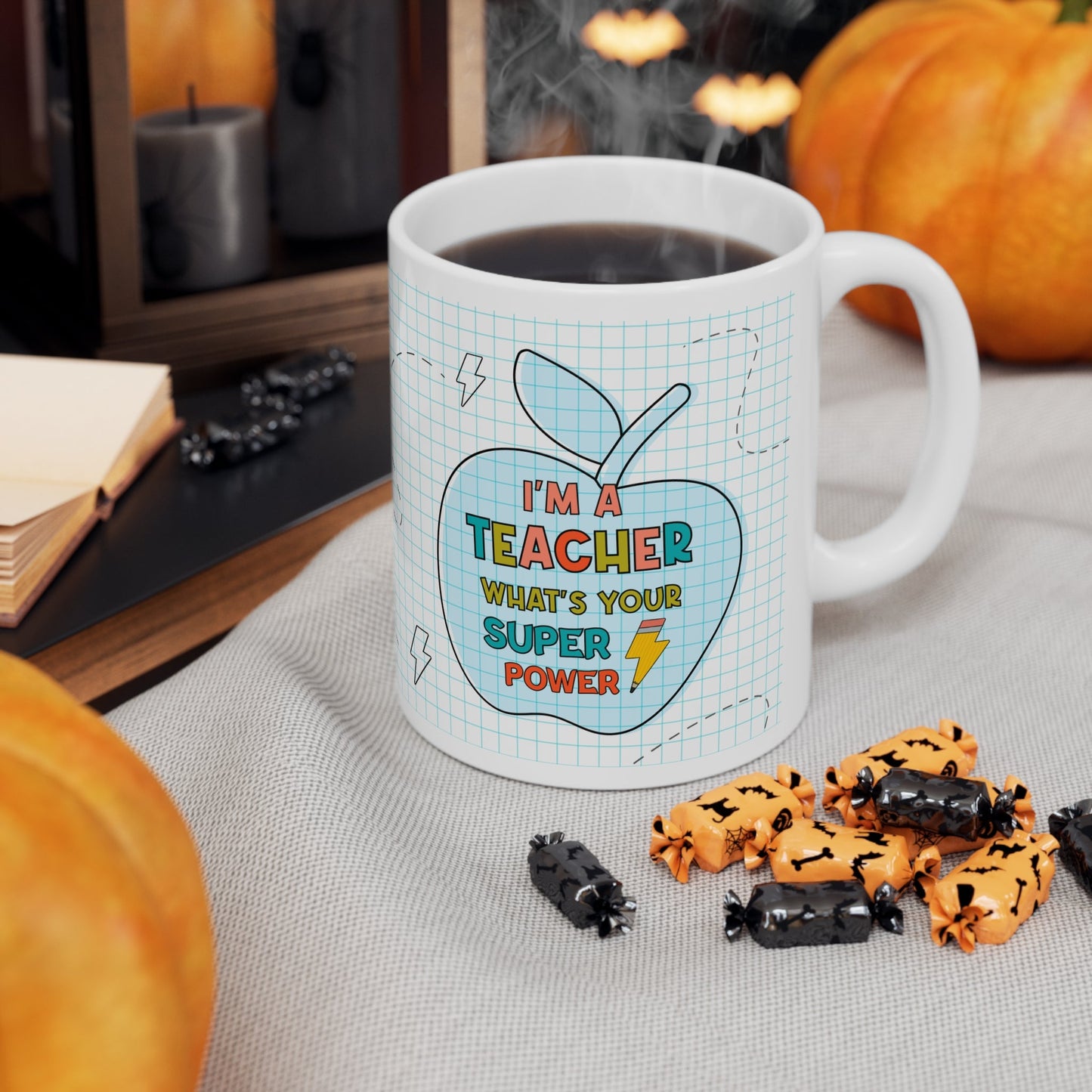 Teacher Superpower Ceramic Mug 11oz