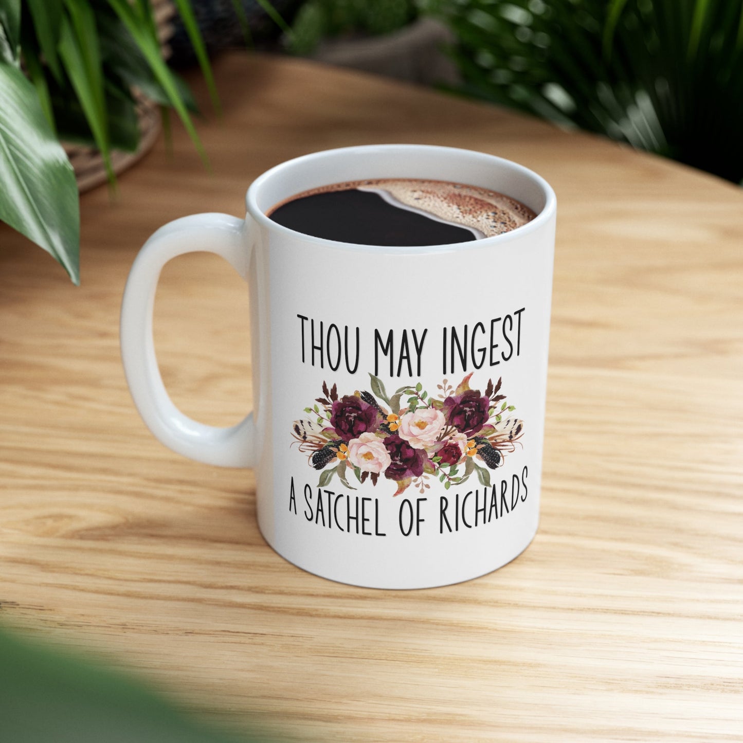 Thou My Ingest Ceramic Mug 11oz