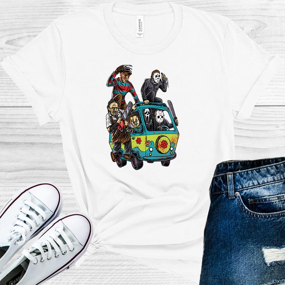 Scooby Doo Horror Van Graphic Tee