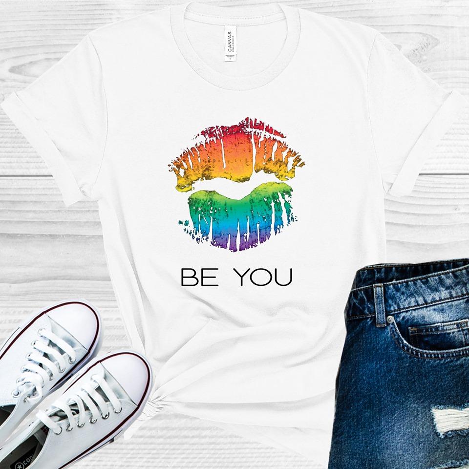 Be You Pride Lips Graphic Tee
