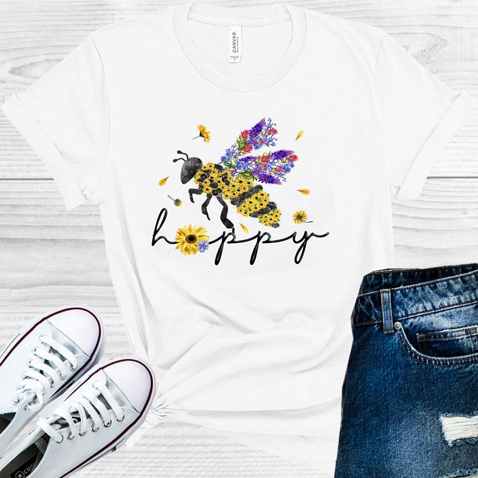 Bee Happy Graphic Tee