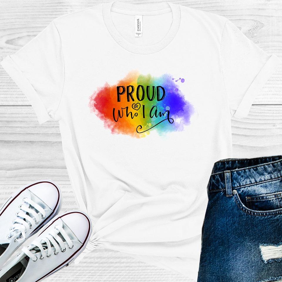Proud Who I Am Graphic Tee