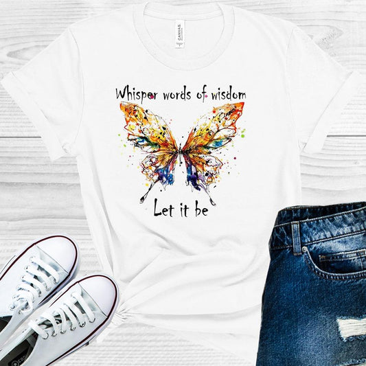 Whisper Words of Wisdom Let it Be Graphic Tee