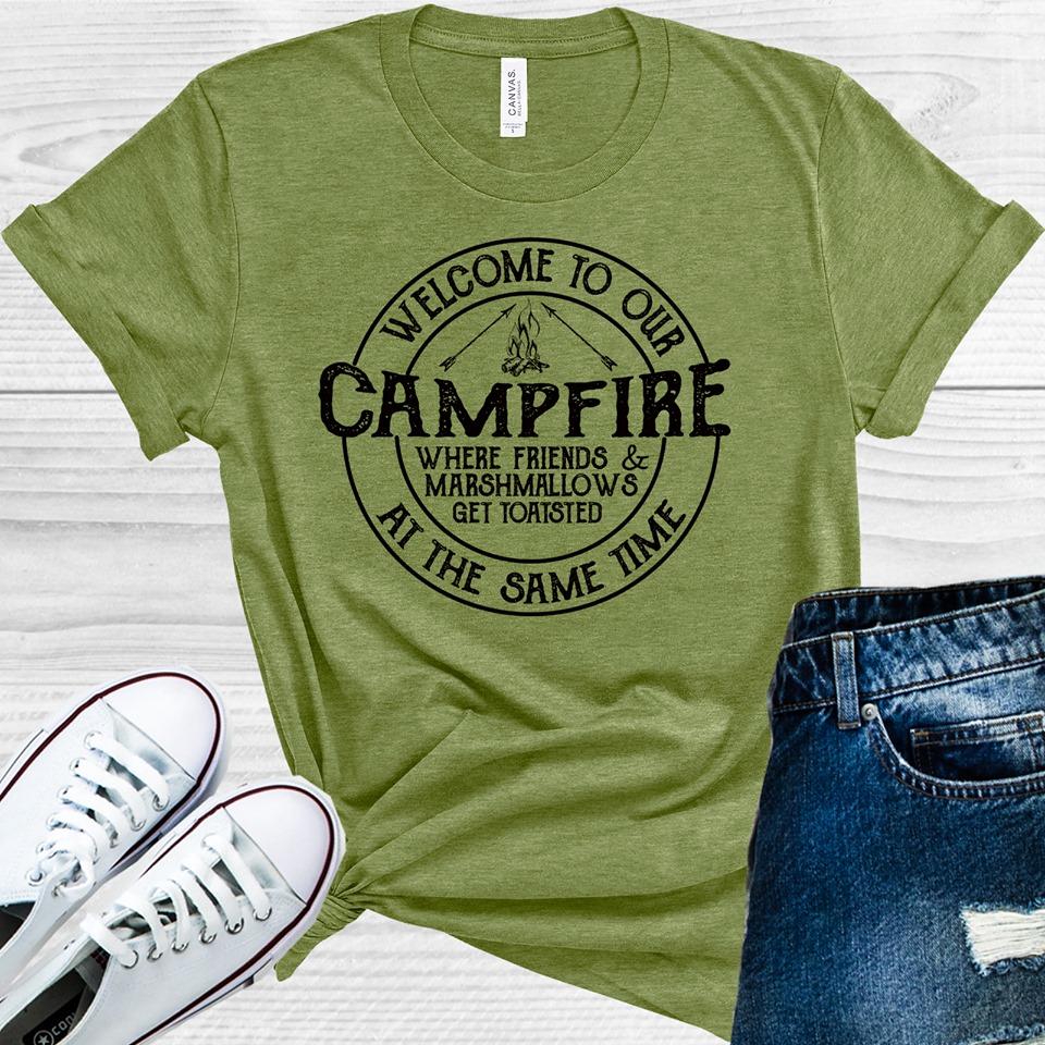 Welcome to Our Campfire Graphic Tee