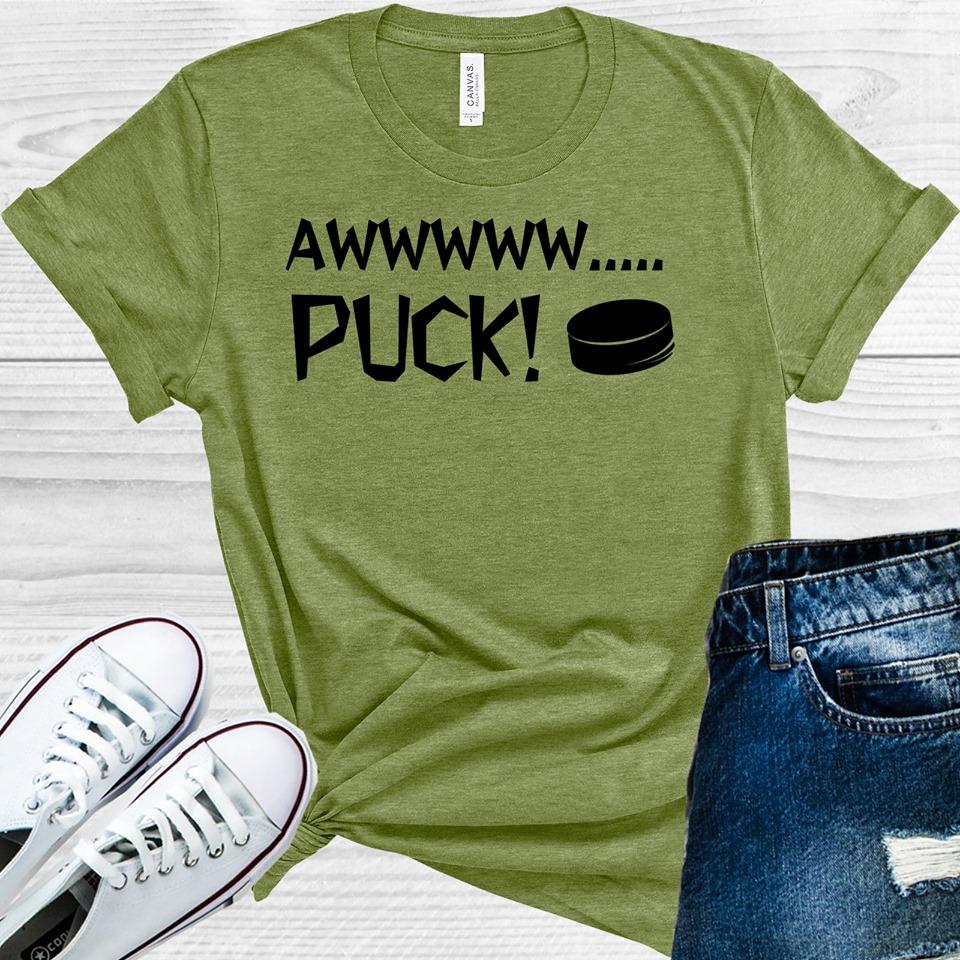 Awww Puck Graphic Tee