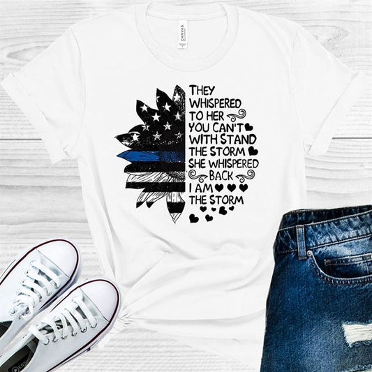 You Can't Withstand the Storm Police Graphic Tee