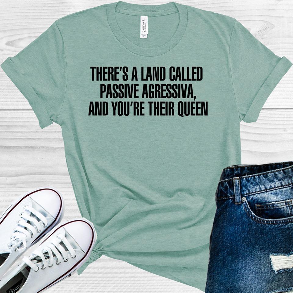 Grey's Anatomy: Queen of Passive Agressiva Graphic Tee