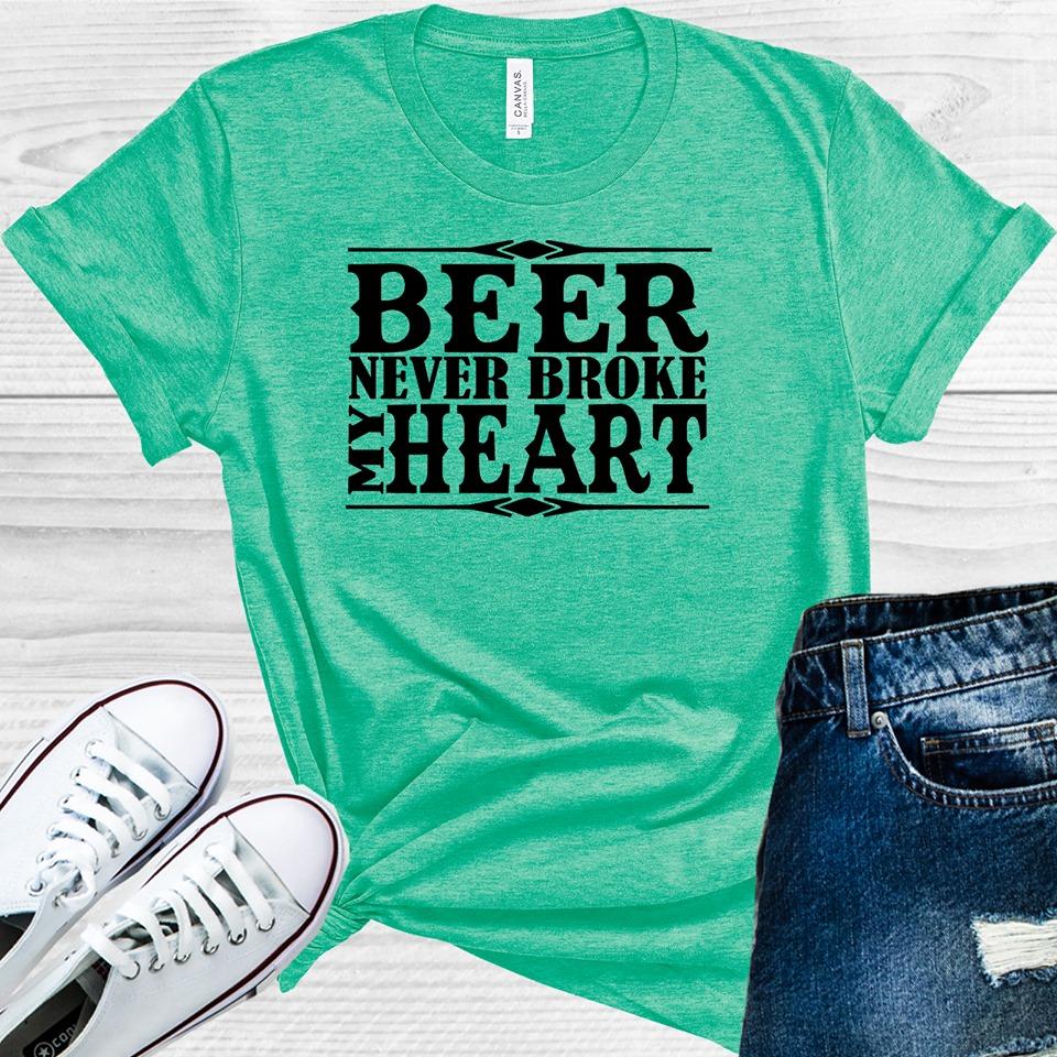 Beer Never Broke My Heart Graphic Tee