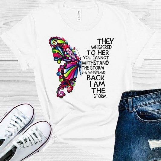 I am the Storm Butterfly Graphic Tee