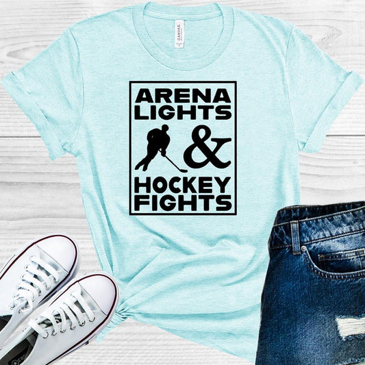 Arena Lights & Hockey Fights Graphic Tee