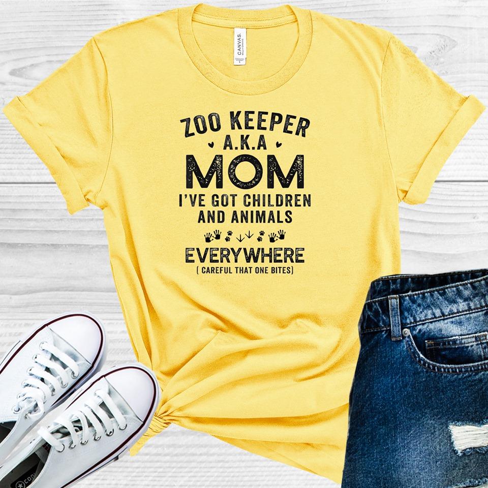 Zoo Keeper A.K.A Mom Graphic Tee