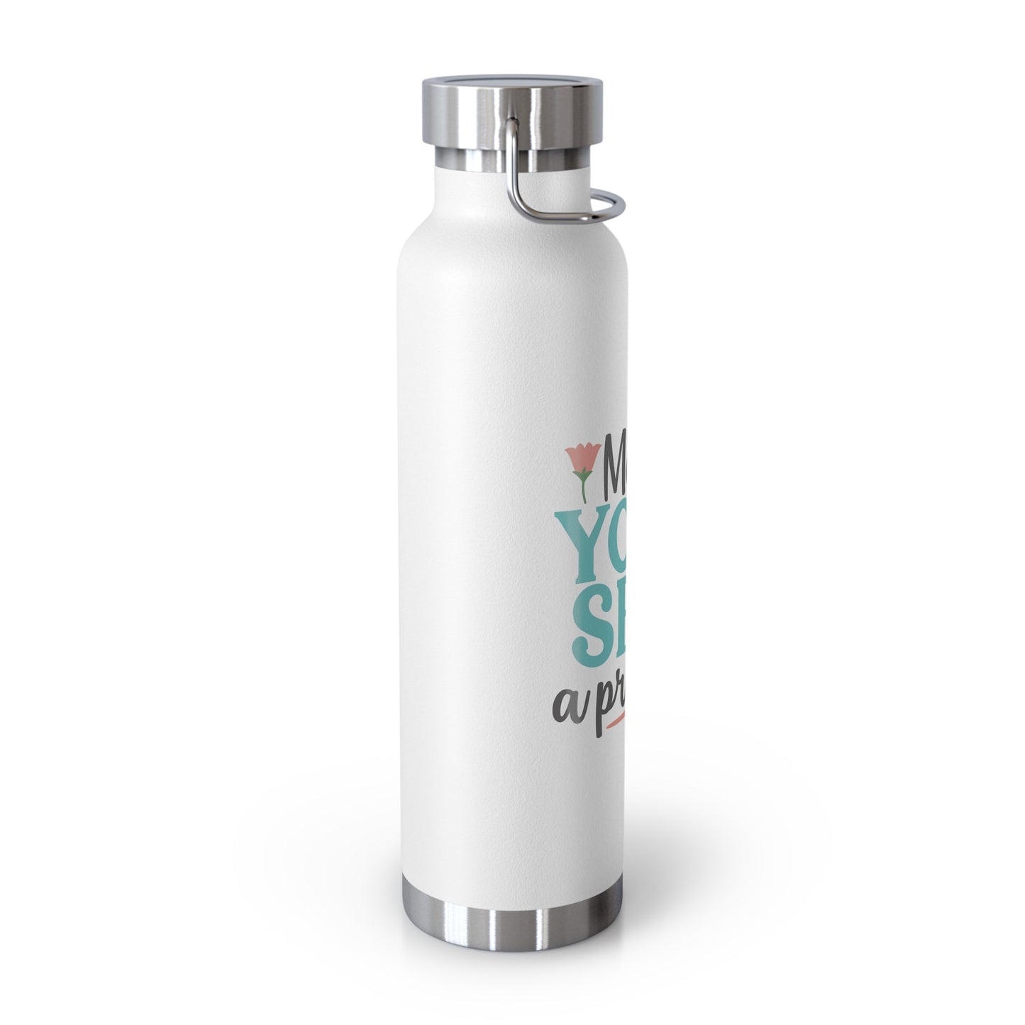 Make Yourself A Priority Copper Vacuum Insulated Bottle, 22oz