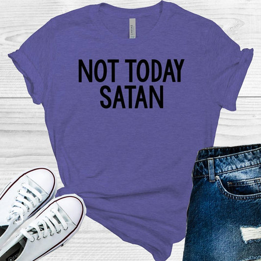 Not Today Satan Graphic Tee