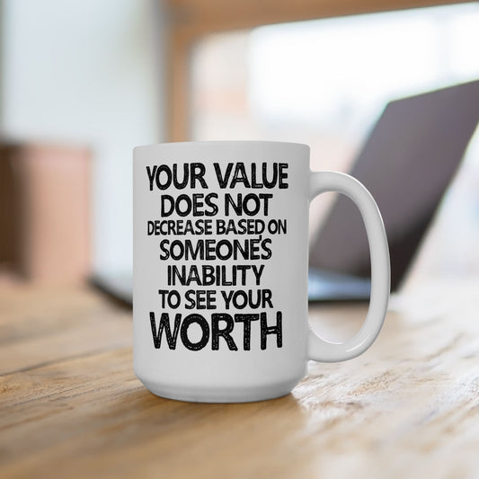 Your Value Ceramic Mug, (11oz, 15oz)