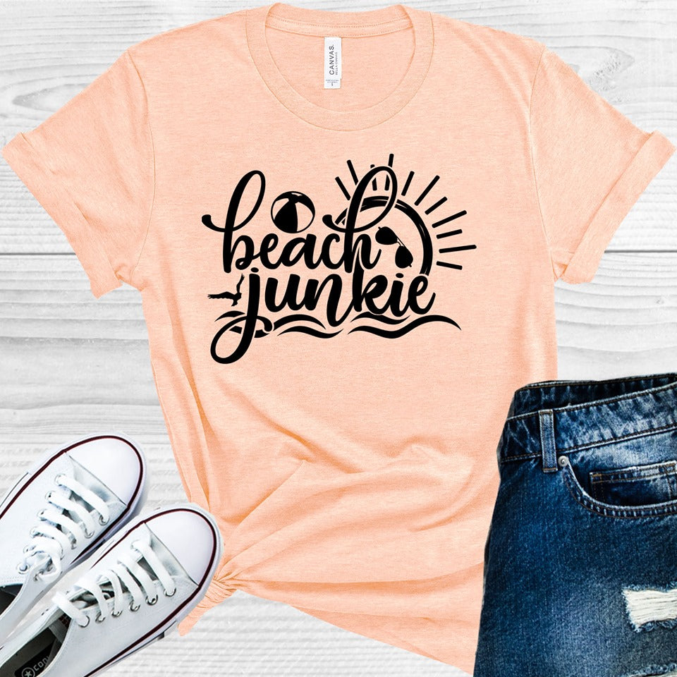 Beach Junkie Graphic Tee