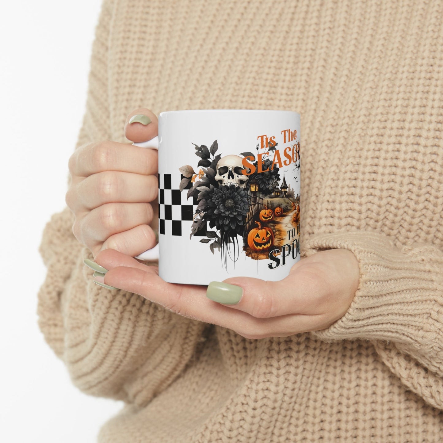 Tis the Season to be Spooky Ceramic Mug 11oz