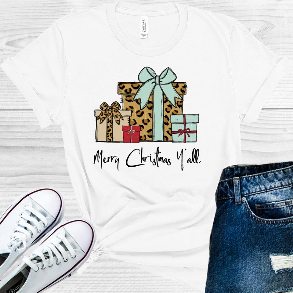 Merry Christmas Y'all Graphic Tee