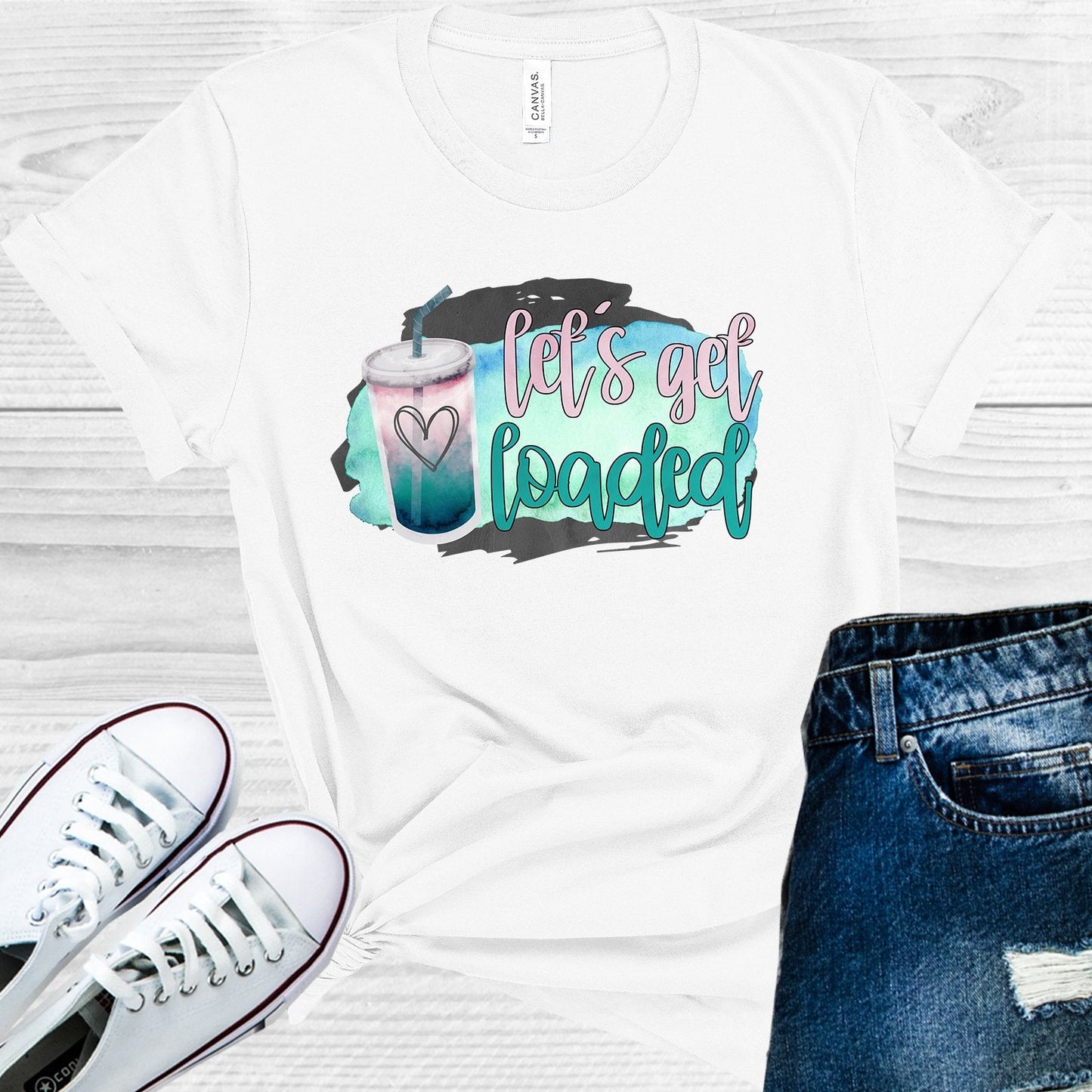Let's Get Loaded Graphic Tee