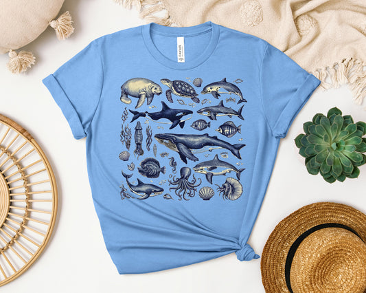 Ocean Animals Graphic Tee