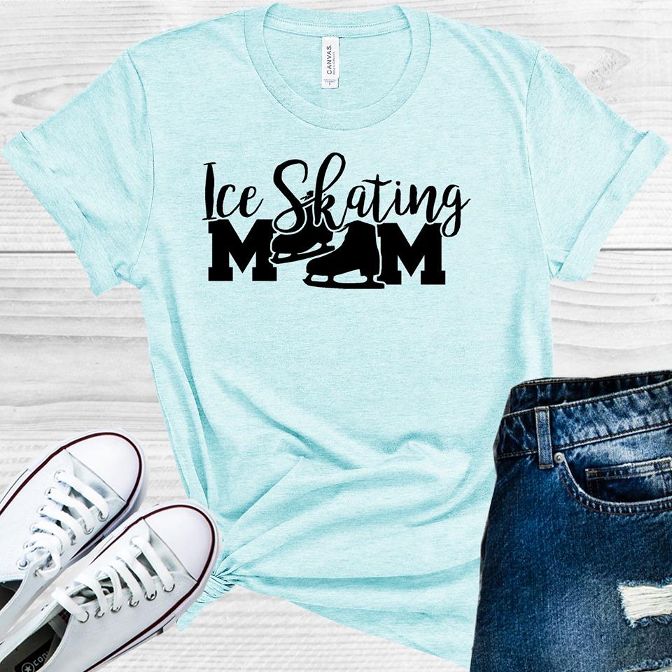 Ice Skating Mom Graphic Tee
